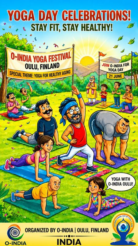 O-India Yoga Day Flyer