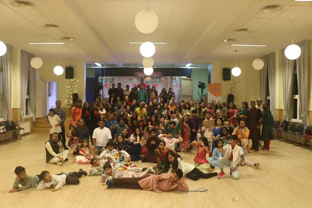 O-India family celebrating Deepavali 2025 at Walo Hall, Oulu