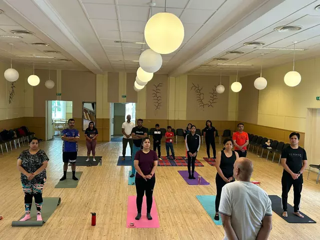 International Yoga Day at Walo Hall