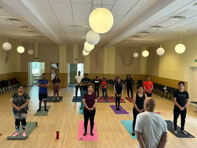International Yoga Day at Walo Hall